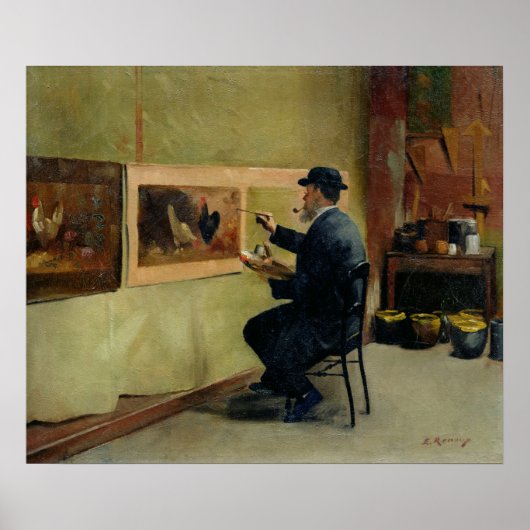 Charles Philippe Gevens, schoonvader van kunstenaa Poster (Voorkant)