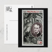 Charles Pierre Baudelaire (1821-1867) Briefkaart (Voorkant / Achterkant)