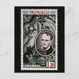 Charles Pierre Baudelaire (1821-1867) Briefkaart