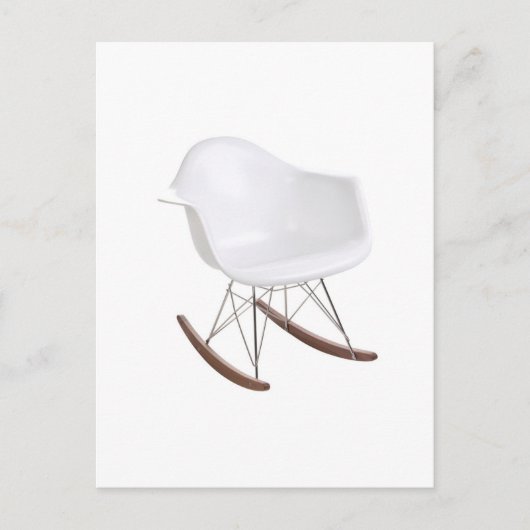 Charles & Ray Eames Shell Eiffel Rocking Chairman Briefkaart (Voorkant)