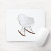 Charles & Ray Eames Shell Eiffel Rocking Chairman Muismat (Met muis)