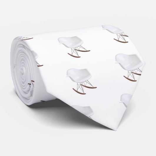 Charles & Ray Eames Shell Eiffel Rocking Chairman Stropdas (Opgerold)