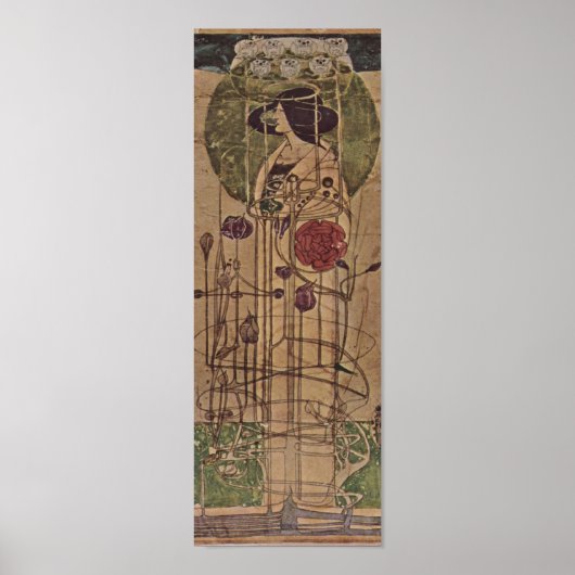 Charles Rennie Mackintosh Art Nouveau Poster (Voorkant)