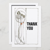  Charles Rennie Mackintosh Bedankkaart (Voorkant / Achterkant)