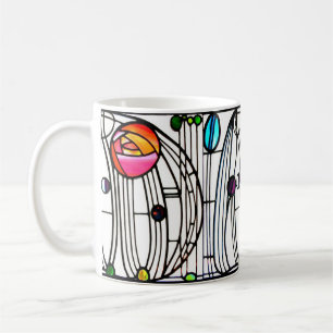 Charles Rennie Mackintosh bloemen Koffiemok