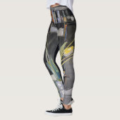 Charles Rennie Mackintosh - Gele Tulips Leggings (Links)