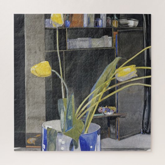 Charles Rennie Mackintosh - Gele Tulips Legpuzzel (Verticaal)