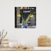 Charles Rennie Mackintosh - Gele Tulips Poster (Keuken)