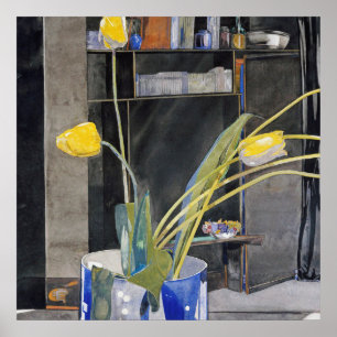 Charles Rennie Mackintosh - Gele Tulips Poster