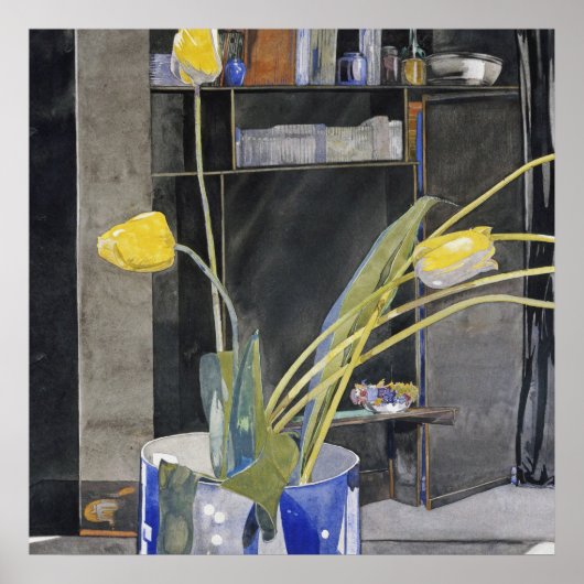 Charles Rennie Mackintosh - Gele Tulips Poster (Voorkant)