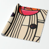 Charles Rennie Mackintosh Glas in lood Cadeaupapier (Uitgerold)