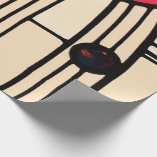 Charles Rennie Mackintosh Glas in lood Cadeaupapier (Hoek)