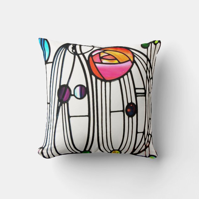 Charles Rennie Mackintosh Kussen (Voorkant)