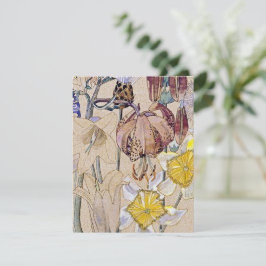 Charles Rennie Mackintosh - Mont Louis - Flower (Staand voorkant)