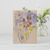 Charles Rennie Mackintosh - Mont Louis - Flower Kaart (Staand voorkant)