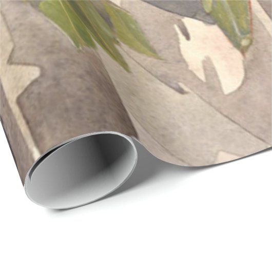 Charles Rennie Mackintosh - Peonies Cadeaupapier (Rol Hoek)