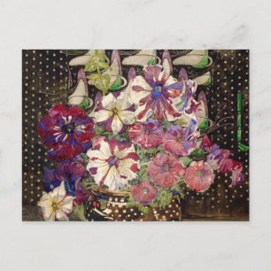 Charles Rennie Mackintosh - Petunias Briefkaart