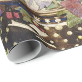 Charles Rennie Mackintosh - Petunias Cadeaupapier (Rol Hoek)