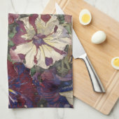 Charles Rennie Mackintosh - Petunias Theedoek (Quarter Fold)