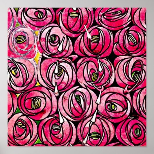 CHARLES RENNIE MACKINTOSH POSTER (Voorkant)