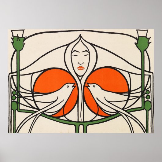 CHARLES RENNIE MACKINTOSH POSTER (Voorkant)