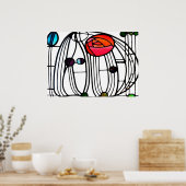 CHARLES RENNIE MACKINTOSH POSTER (Keuken)