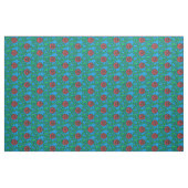 Charles Rennie Mackintosh Roos Pattern Stof (Yard (91,4 cm))