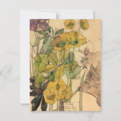 Charles Rennie Mackintosh - Spurge With Yham 1909 Bedankkaart (Voorkant)