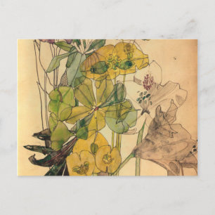 Charles Rennie Mackintosh - Spurge With Yham 1909 Feestdagenkaart