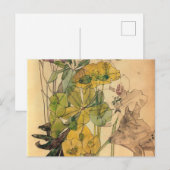 Charles Rennie Mackintosh - Spurge With Yham 1909 Feestdagenkaart (Voorkant / Achterkant)