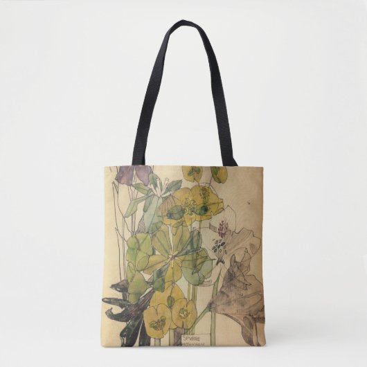 Charles Rennie Mackintosh - Spurge With Yham 1909 Tote Bag (Voorkant)