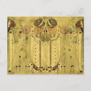 Charles Rennie Mackintosh - The Wassail Briefkaart