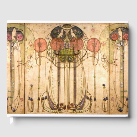 Charles Rennie Mackintosh The Wassail Gastenboek (Voorkant)