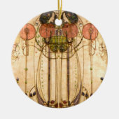 Charles Rennie Mackintosh The Wassail Keramisch Ornament (Voorkant)