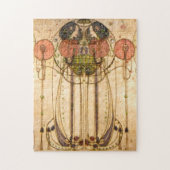 Charles Rennie Mackintosh The Wassail Legpuzzel (Verticaal)