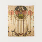 Charles Rennie Mackintosh The Wassail Wandkleed (Voorkant)