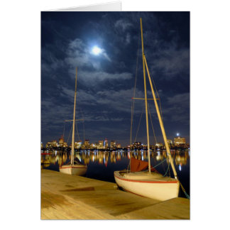 Charles River en Boston Skyline