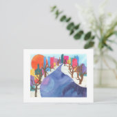 Charles River in Wintertime Briefkaart (Staand voorkant)