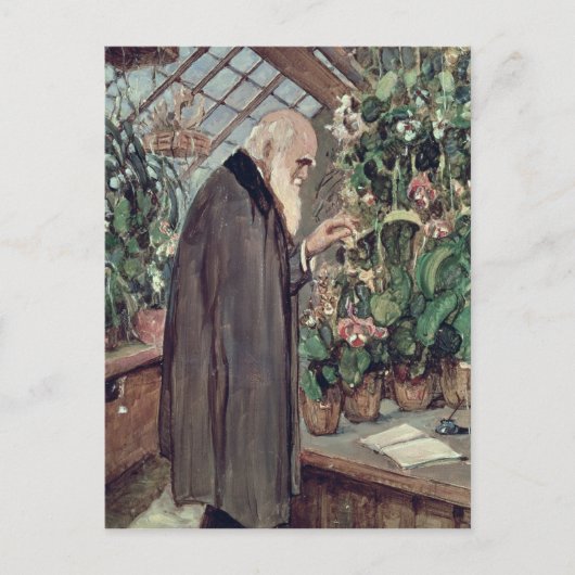 Charles Robert Darwin Briefkaart (Voorkant)