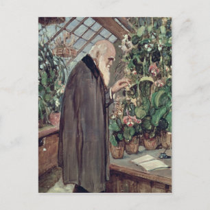 Charles Robert Darwin Briefkaart