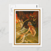 Charles Robinson - De Zeemeermin Briefkaart (Voorkant / Achterkant)