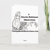 Charles Robinson - De Zeemeermin Kaart (Achterkant)