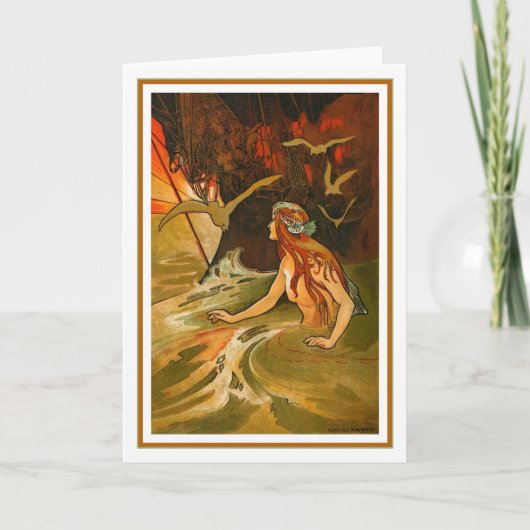 Charles Robinson - De Zeemeermin Kaart (Voorkant)