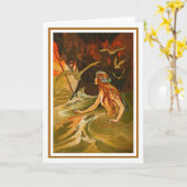 Charles Robinson - De Zeemeermin Kaart (Gele Bloem)