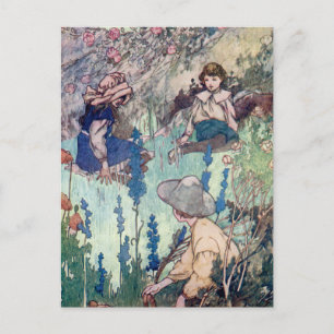 Charles Robinson - Het Geheime Tuin Briefkaart