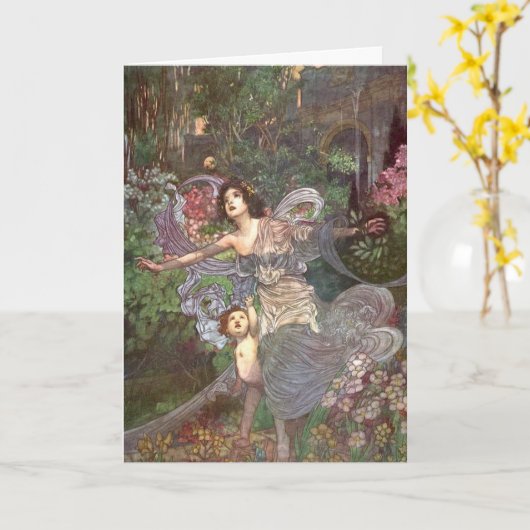  Charles Robinson Het Gevoelige Plant Kaart (Gele Bloem)