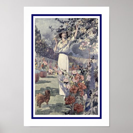Charles Robinson illustratie Poster (Voorkant)