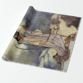 Charles Robinson's Art from Love Songs and Sonnets Cadeaupapier (Uitgerold)