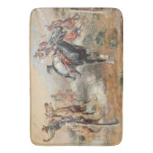 Charles Russell The Getaway  Western Badmat (Voorkant Verticaal)