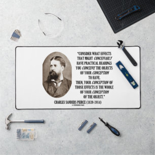 Charles Sanders Peirce Effects Objects Conception Bureaumat